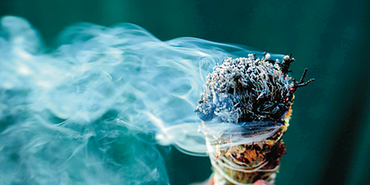 Sacred Smoke: Smudging, Smoke Cleansing, and Purifying Your Space with Intention